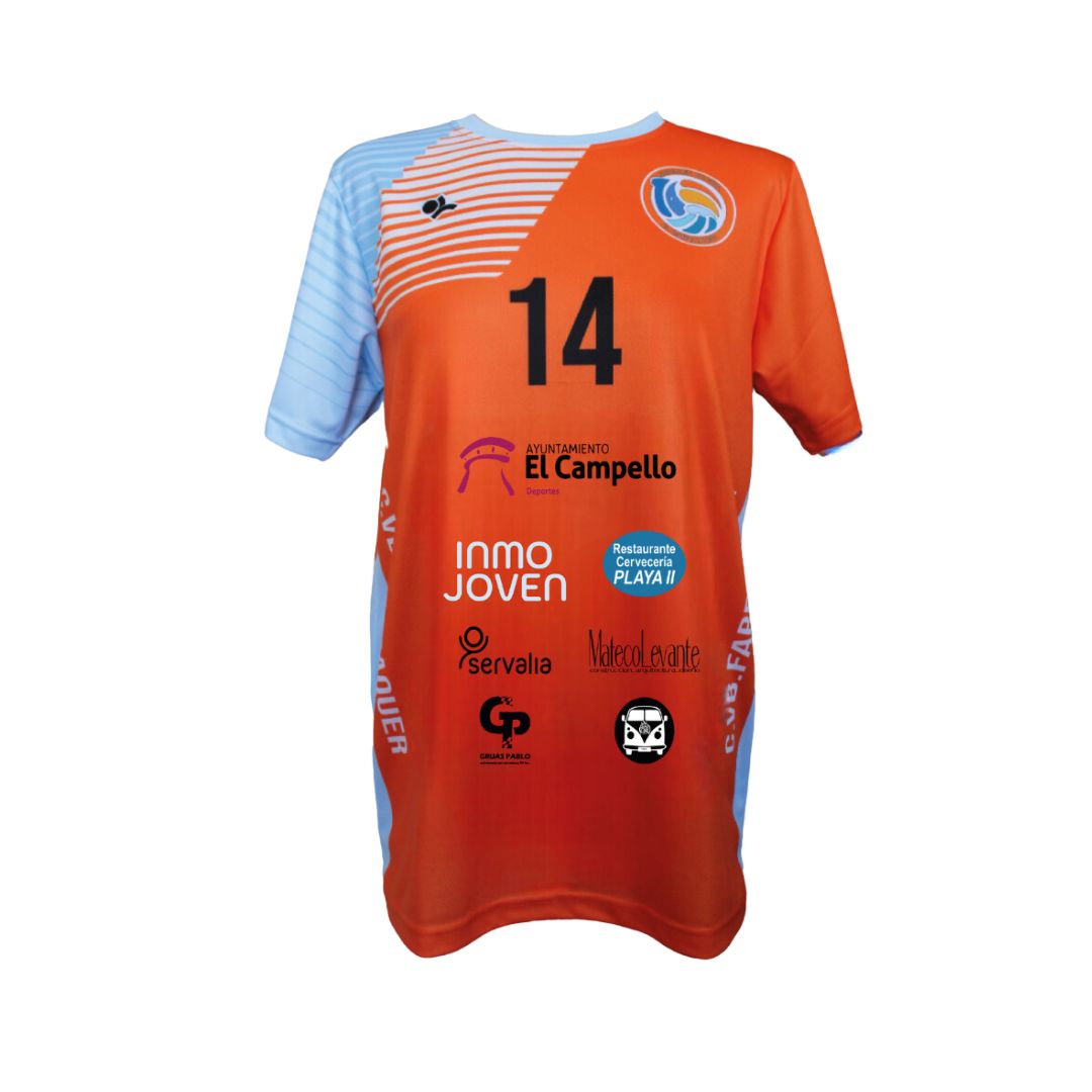 Camiseta Juego hombre CV Fabraquer Campello