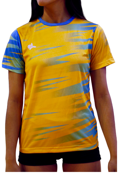 Camiseta Manga Corta Vivo Amarillo